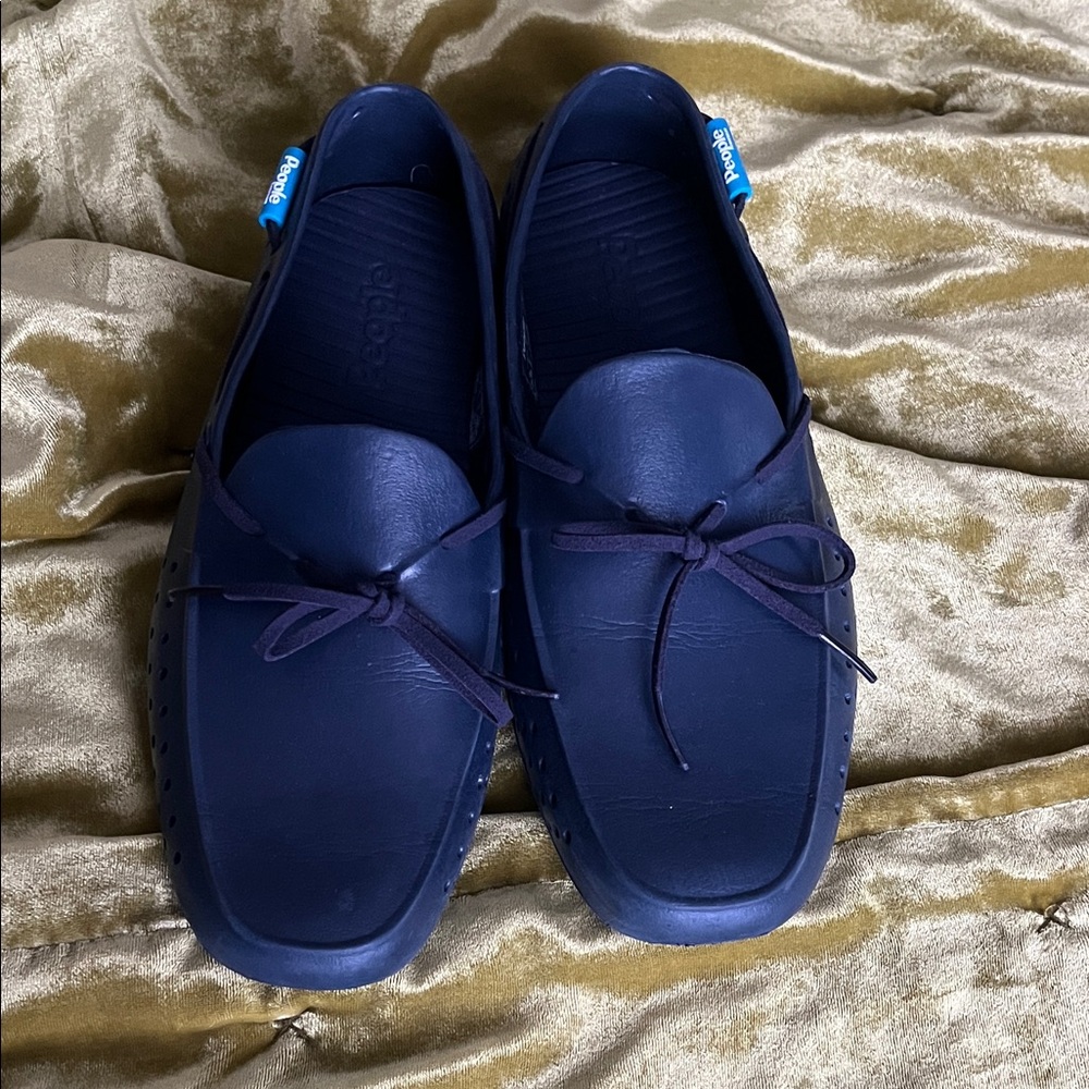 Dark Blue Loafers